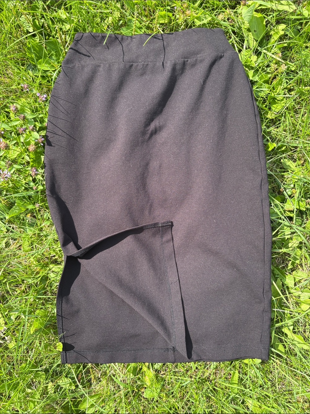 Women's Black Pencil Skirt - Sleek Office-to-Evening Staple